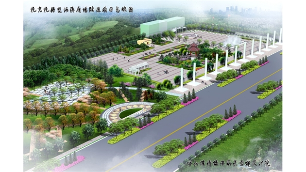 標(biāo)題：托縣雙河鎮(zhèn)廣場
瀏覽次數(shù)：1680
發(fā)表時間：2020-10-16